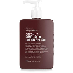 Coconut Sunscreen Lotion SPF 50+ - Brow & Skin Renovation